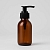 Brown Bottle 100 ml with VKR pump dispenser, photos, reviews, use