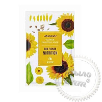 Тканинна маска живильна з екстрактом соняшнику Flower Essential Mask Sunflower Nutrition