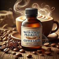 Водорастворимая отдушка Кофе Latte, 10 мл