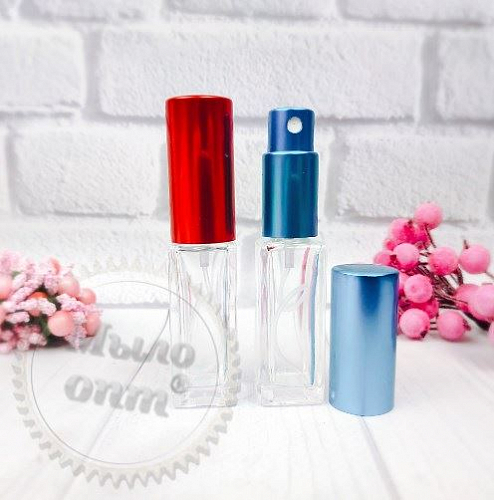 Delaware bottle with metal spray, 8 ml from 10 pcs, photos, reviews, use