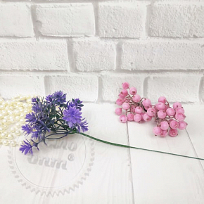 Купить Веточка Эдельвейса, фиолетовый в Украине