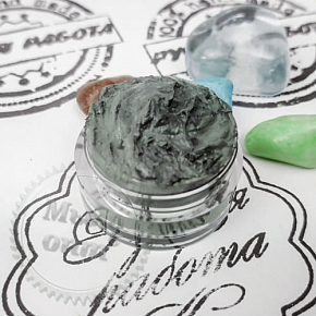 Купить Black Mud with Green Clay – черная грязь с зеленой глиной, 1 кг в Украине