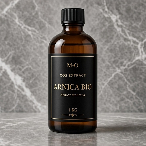 Екстракт CO2 Арніки BIO, 1 кг — флакон з етикеткою