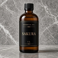 Sakura essential oil 1 L cosmetic ingredient Mylo Opt