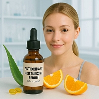 Antioxidant vitamin serum for skin hydration 500 ml