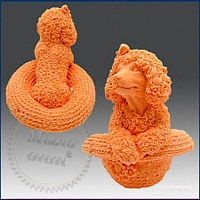 Силиконовая форма 3D Пудель