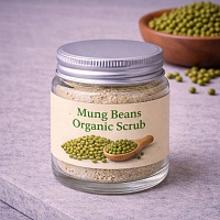 Скраб Mung Beans Organic 1кг інгредієнт для косметики і мила Мило Опт