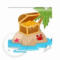 Сухая гранулированная отдушка Treasure Island, 1 кг