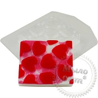 Form plastic W Hearts