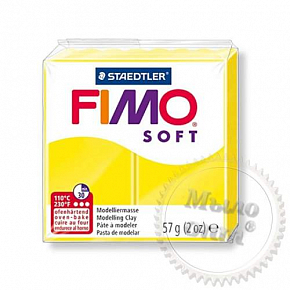 Купить Полимерная глина FIMO Soft, лимон в Украине
