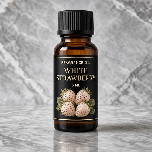Fragrance Oil Strawberry white 5 ml cosmetic ingredient Mylo Opt