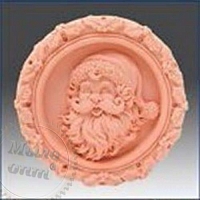 Силиконовая форма 3D Дед мороз