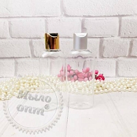 Rimma bottle 100 ml transparent met disc top