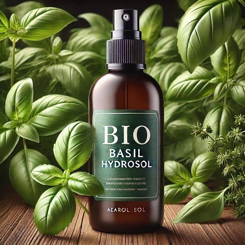 Basil BIO Hydrosol 1 L cosmetic ingredient Mylo Opt
