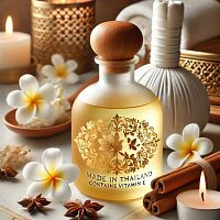 Олія для жіночого масажу з корицею SPA, 5 л
