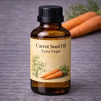 Масло семян моркови (экстра вирджин), 10 мл ингредиент для косметики и мыла Мыло Опт