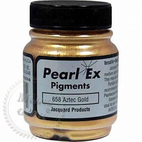 Купить Пигменты высококачественные Перлекс Pearl Ex Перлекс (США) имитация металла, золото ацтеков 658 в Украине