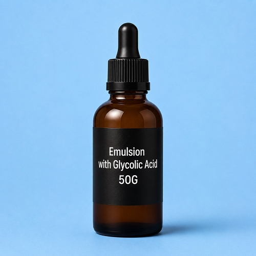 Whitening Emulsion for Face with Glycolic Acid 50G 25 ml cosmetic ingredient Mylo Opt