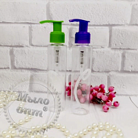 Berlin transparent bottle 100 ml with soap dispenser from 10 pcs