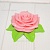 Silicone mold Rose with leaves, 3D, photos, reviews, use