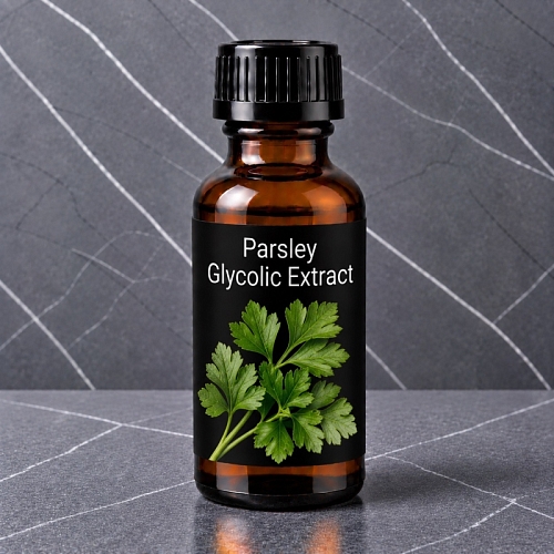 Parsley Glycolic Extract 25 ml Mylo Opt global supplier Parsley Glycolic Extract 25 ml cosmetic ingredient Mylo Opt