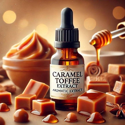 Ароматический экстракт Карамели toffee, 100 мл сырье для косметики Ароматический экстракт Карамели toffee, 100 мл артикул TM19010204