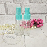 Travel bottle 30 ml with spray from 10 pcs