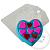 Plastic shape W Heart in hearts, photos, reviews, use