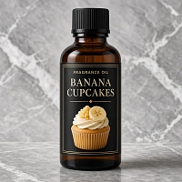 Banana cupcakes Fragrance Oil 10 ml cosmetic ingredient Mylo Opt