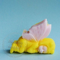 Silicone Mold 3D Sleeping Fairy