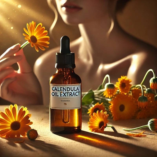 Calendula Oil Extract 5 ml Mylo Opt global supplier Calendula Oil Extract 5 ml cosmetic ingredient Mylo Opt