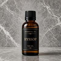 Hyssop essential oil 100 ml cosmetic ingredient Mylo Opt