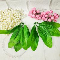 Купить Лист орхидеи, ландыша 5-ка, зеленый в Украине