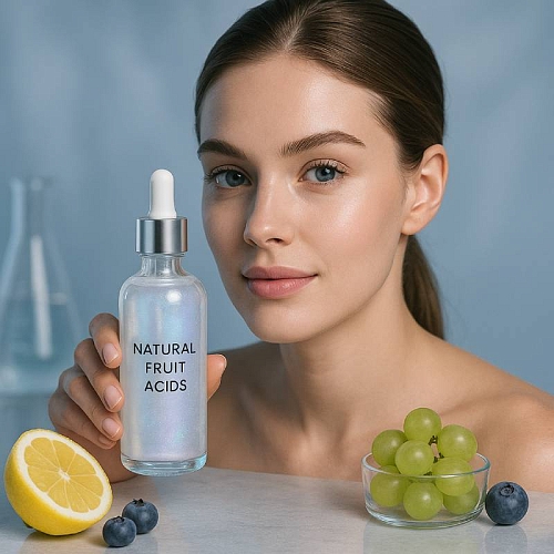 Natural AHA fruit acids 1 L cosmetic ingredient Mylo Opt
