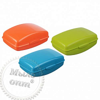 Travel plastic soap dish