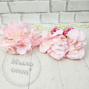 Купить Цветок Гортензии бледно Розовый в Украине