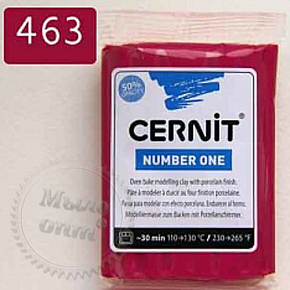 Купить Полимерная глина Цернит Cernit (Бельгия) 56г. NumberOne рождественский красный 463 в Украине