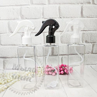 Bottle Body transparent 250 ml with trigger from 10 pcs