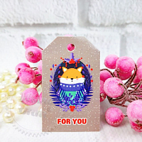 For you fox tag from 5 pcs