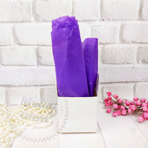 Купить Тишью бумага Фиолетовый, 100 листов в Украине