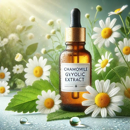Chamomile Glycolic Extract 25 ml Mylo Opt global supplier Chamomile Glycolic Extract 25 ml cosmetic ingredient Mylo Opt