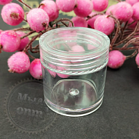 Transparent jar 10 ml