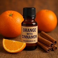Отдушка Апельсин с корицей, 50 мл ингредиент для косметики и мыла Мыло Опт
