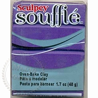 Купить Полимерная глина Sculpey Souffle Скалпи Суфле, фиолетовый 6513 в Украине