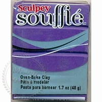 Полимерная глина Sculpey Souffle Скалпи Суфле, фиолетовый 6513