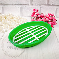 Plastic soap dish Gor with lattice