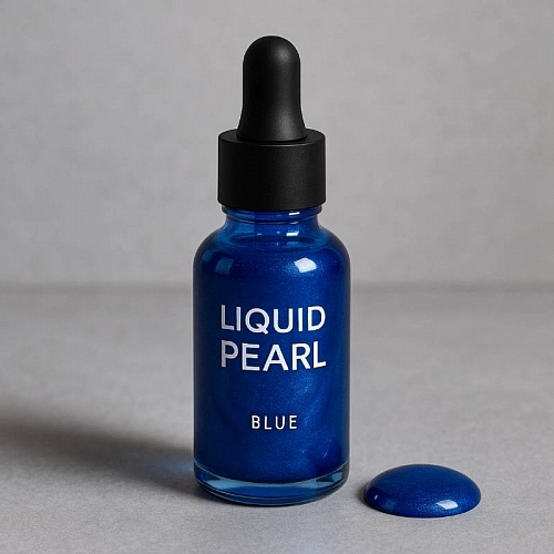 Blue Liquid Metallic Pearl, 10ml, 11.25 UAH, rating ⭐⭐⭐⭐⭐ Milo Opt