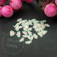 Fimo Butterflies light beige cutting