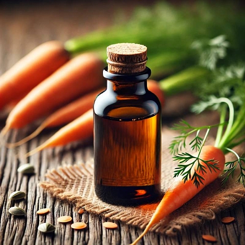 Carrot Seed Oil Extra Virgin 10 ml cosmetic ingredient Mylo Opt