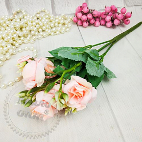 Купить Букет мелких розочек, нежно розовый в Украине
